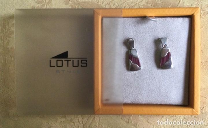 Gioielleria: PENDIENTES DE ACERO LOTUS, NUEVOS