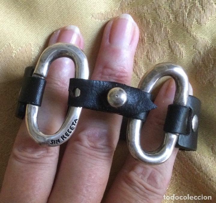 Joyeria: PULSERA CUERO Y METAL, SIN RECETA