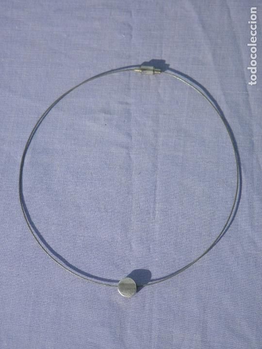 Joyeria: Gargantilla con colgante y cierre de plata - Foto 1