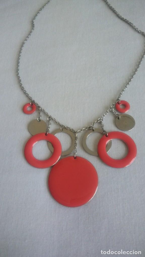 Joyeria: COLLAR PLATEADO Y ESMALTADO EN DOS COLORES - Foto 1