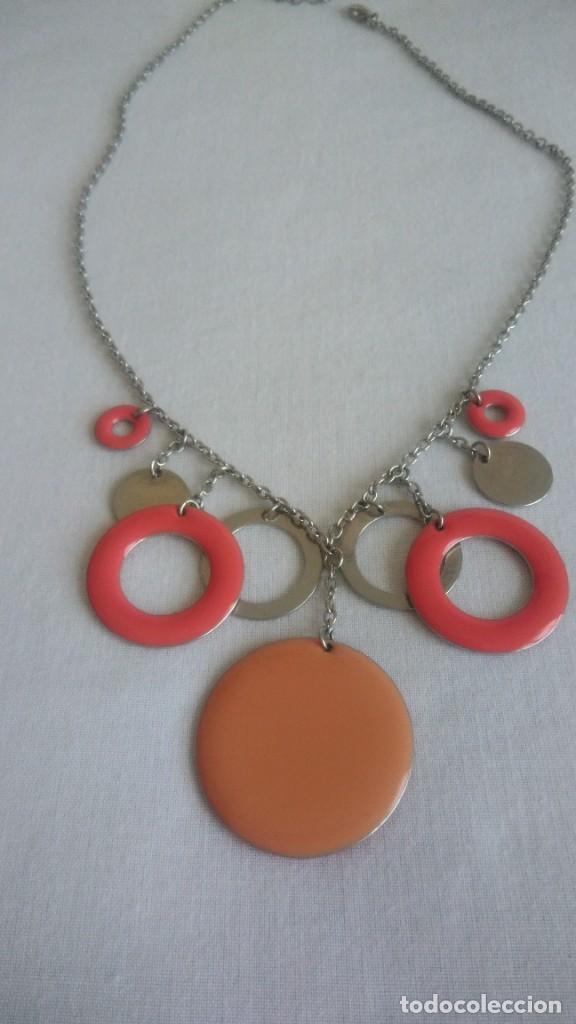 Joyeria: COLLAR PLATEADO Y ESMALTADO EN DOS COLORES - Foto 2