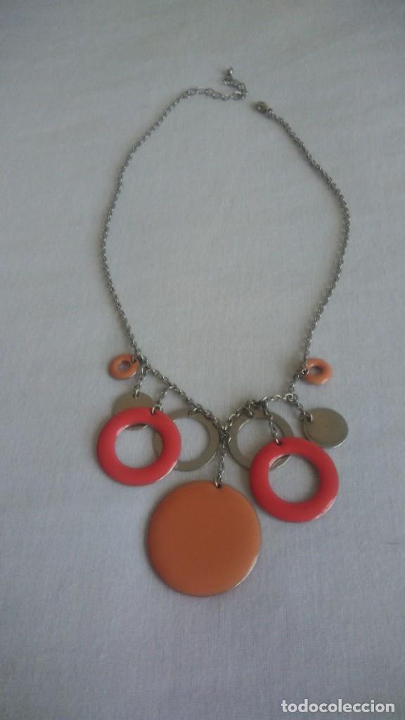 Joyeria: COLLAR PLATEADO Y ESMALTADO EN DOS COLORES - Foto 3