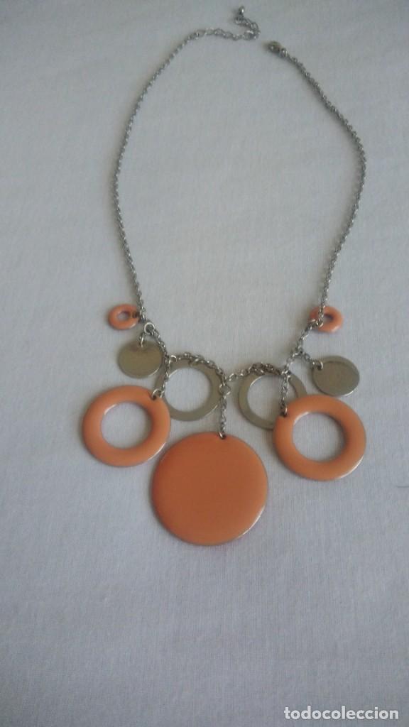 Joyeria: COLLAR PLATEADO Y ESMALTADO EN DOS COLORES - Foto 4