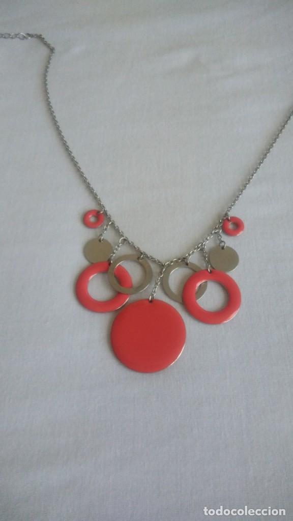 Joyeria: COLLAR PLATEADO Y ESMALTADO EN DOS COLORES - Foto 5