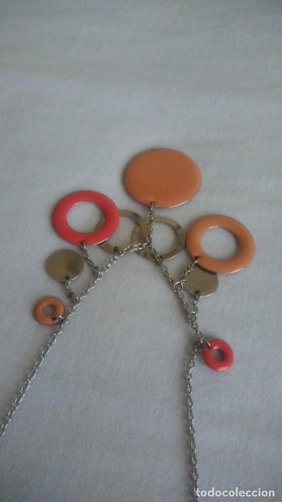 Joyeria: COLLAR PLATEADO Y ESMALTADO EN DOS COLORES - Foto 6