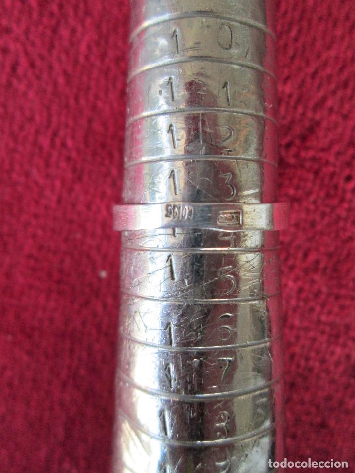 Joyeria: ANILLO DE PLATA MACIZA - PUNZONADO - Foto 5