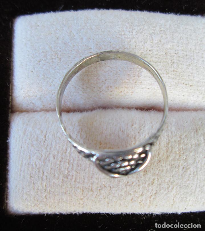 Joyeria: ANILLO DE PLATA MACIZA - BUHO - SIN ESTRENAR - Foto 3