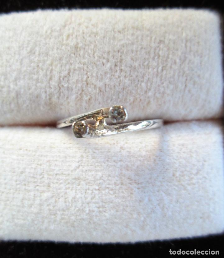Joyeria: ANILLO DE PLATA CON CIRCONITAS - SIN ESTRENAR - Foto 1