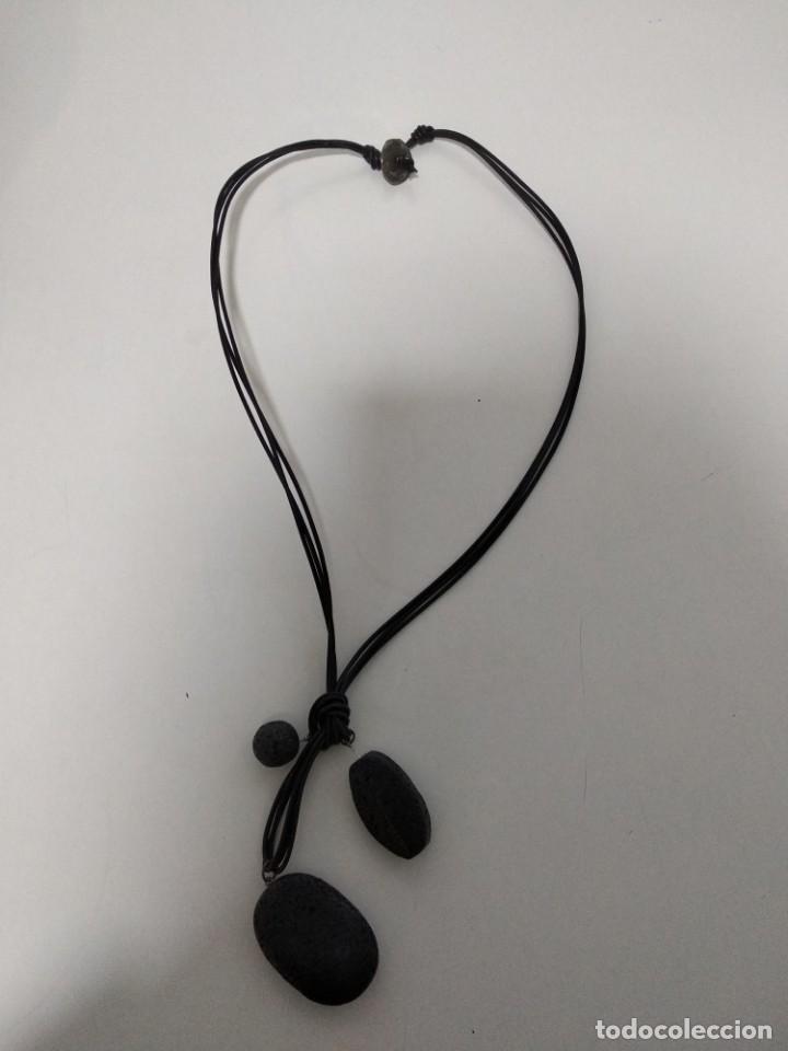 Joyeria: collar piedras volc&aacute;nicas. - Foto 1