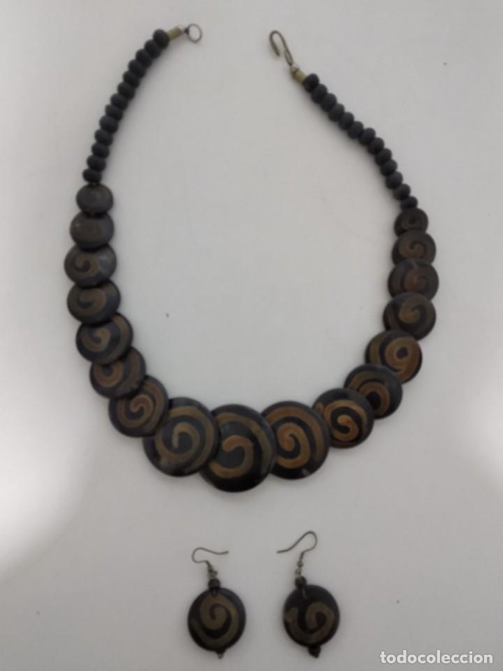 Joyeria: collar y pendientes &eacute;tnicos - Foto 1