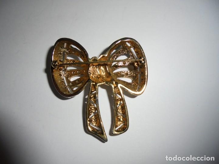 Joyeria: BONITO BROCHE EN FORMA DE LAZO - Foto 3