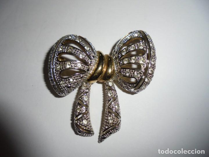 Joyeria: BONITO BROCHE EN FORMA DE LAZO - Foto 6