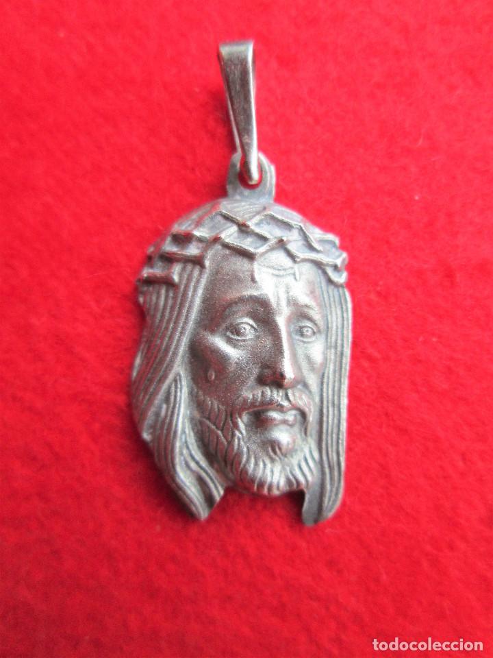 Joyeria: COLGANTE PLATEADO - ROSTRO DE CRISTO - SIN ESTRENAR - Foto 3