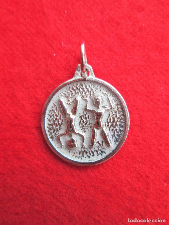 Joyeria: MEDALLA EN PLATA. - PLACA DEL HOROSCOPO - GEMINIS - Foto 3