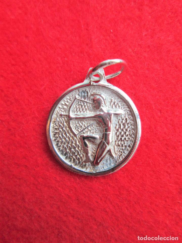 Joyeria: MEDALLA EN PLATA. - PLACA DEL HOROSCOPO - SAGITARIO - Foto 3