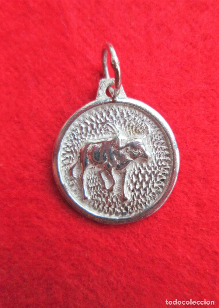 Joyeria: MEDALLA EN PLATA. - PLACA DEL HOROSCOPO - TAURO - Foto 3