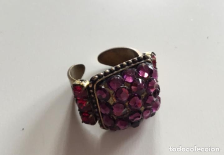 Joyeria: ESPECTACULAR SORTIJA DE CRISTAL FRANCESA. ABIERTA. - Foto 1