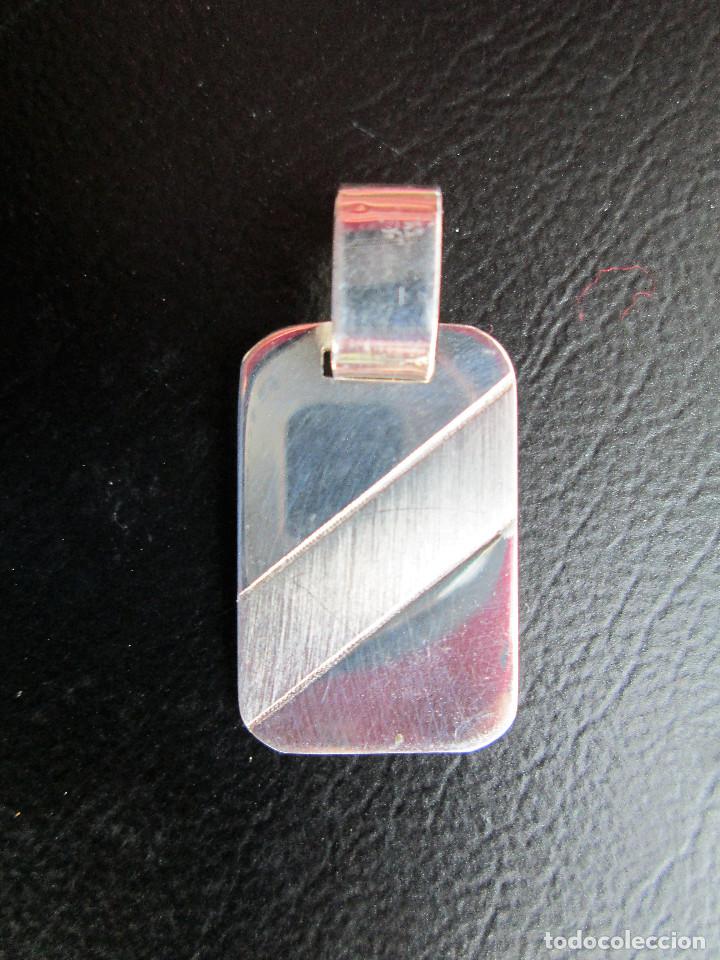 Joyeria: COLGANTE DE PLATA - PLACA - SIN ESTRENAR - Foto 1