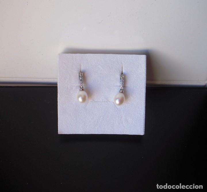 Joyeria: PENDIENTES PERLA Y CIRCONITAS MARCA VIDAL & VIDAL - Foto 1