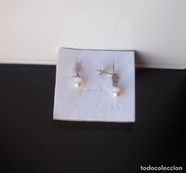 Joyeria: PENDIENTES PERLA Y CIRCONITAS MARCA VIDAL & VIDAL - Foto 2