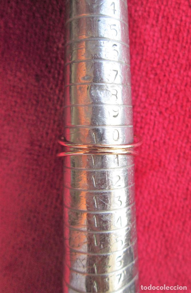 Joyeria: ANILLO CHAPADO EN ORO CON CIRCONITAS - SIN ESTRENAR - Foto 3