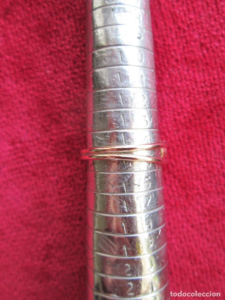 Joyeria: ANILLO CHAPADO EN ORO CON CIRCONITAS - SIN ESTRENAR - Foto 3
