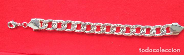 Joyeria: PULSERA CON BA&Ntilde;O DE PLATA - PESA 62 GR. - Foto 2