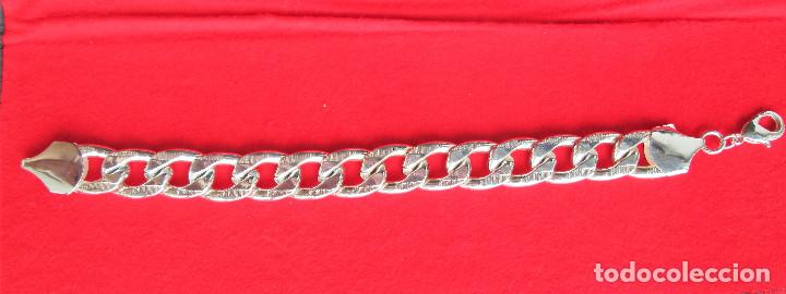 Joyeria: PULSERA CON BA&Ntilde;O DE PLATA - PESA 62 GR. - Foto 3