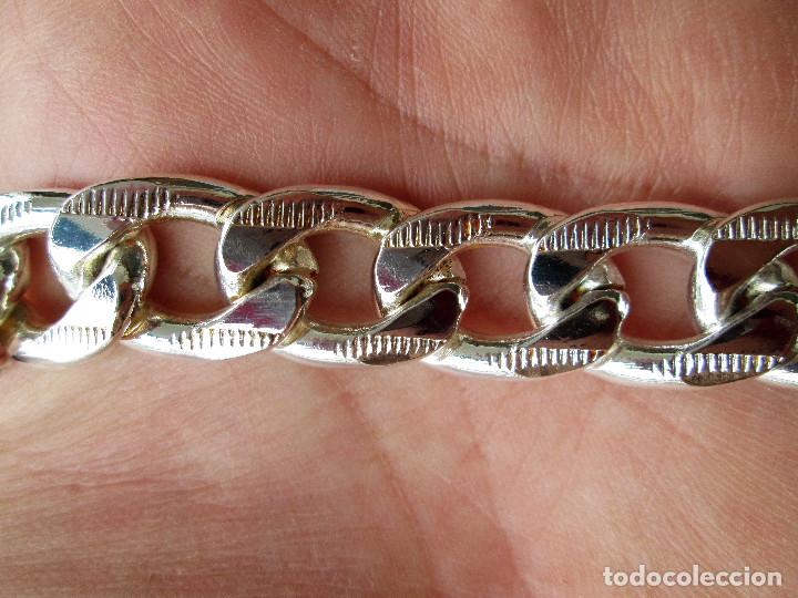 Joyeria: PULSERA CON BA&Ntilde;O DE PLATA - PESA 62 GR. - Foto 4