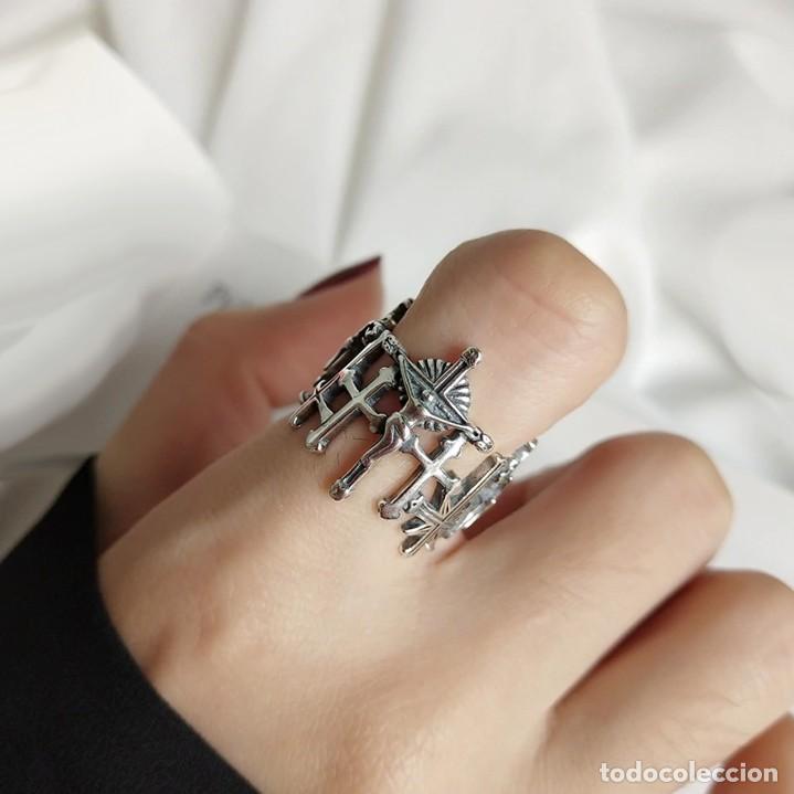 Joyeria: ANILLO DE CRUCES AJUSTABLE - Foto 5