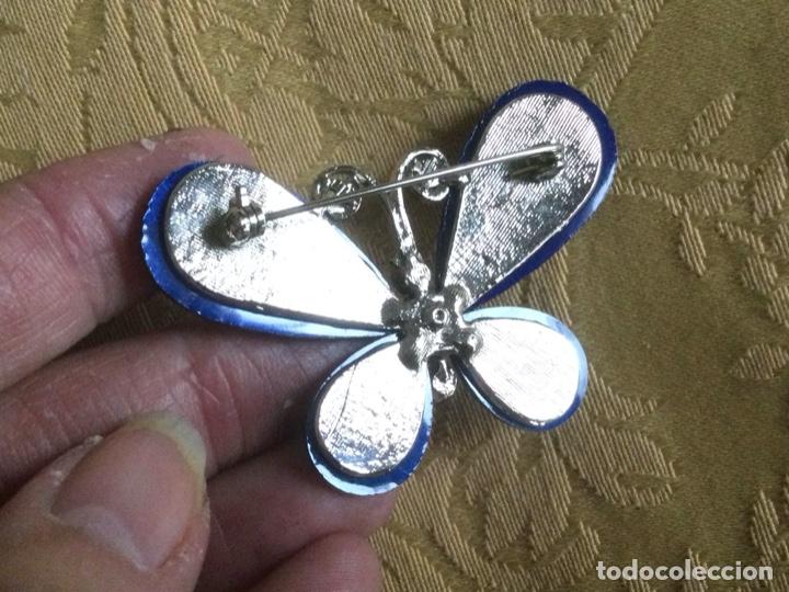 Joyeria: BROCHE CON FORMA DE MARIPOSA AZUL - Foto 6