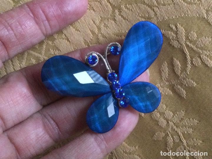 Joyeria: BROCHE CON FORMA DE MARIPOSA AZUL - Foto 7