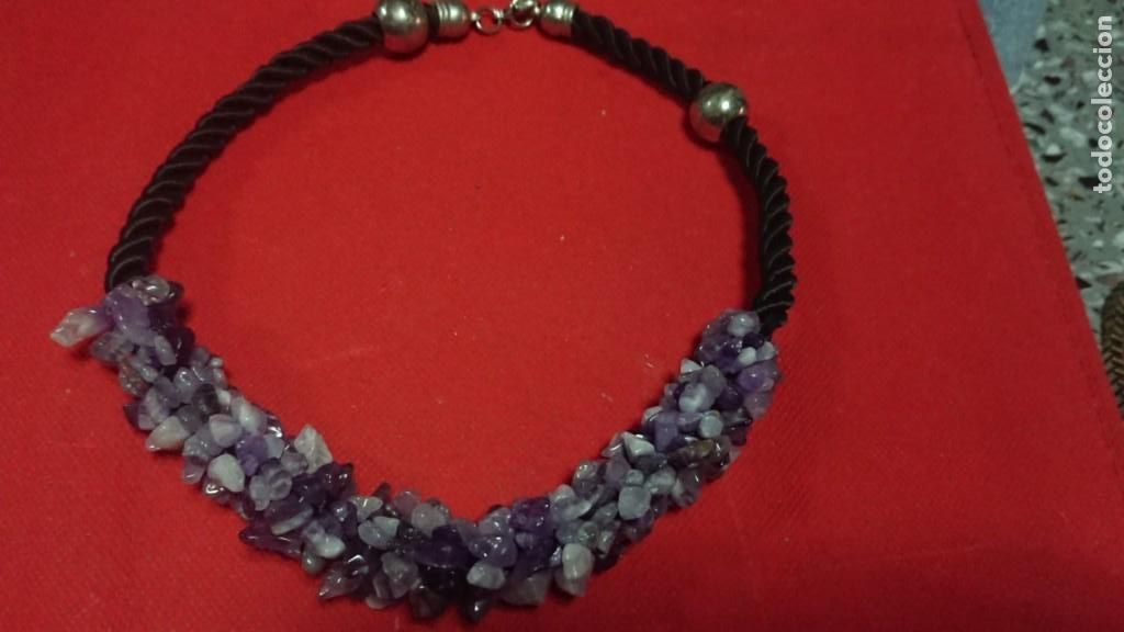 Joyeria: GARGANTILLA COLLAR DE PIEDRAS DE BISUTERIA