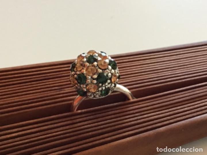 Joyeria: ANILLO DE CRISTAL VINTAGE. ABIERTO - Foto 2