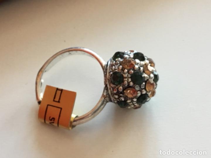 Joyeria: ANILLO DE CRISTAL VINTAGE. ABIERTO - Foto 3