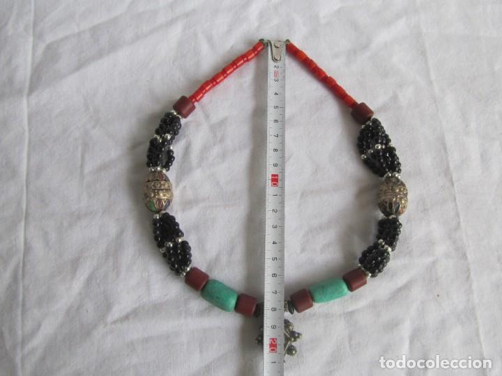 Joyeria: Gran collar &eacute;tnico vidrio y metal - Foto 9