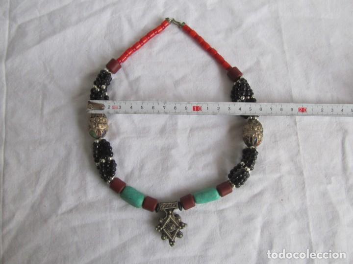Joyeria: Gran collar &eacute;tnico vidrio y metal - Foto 10