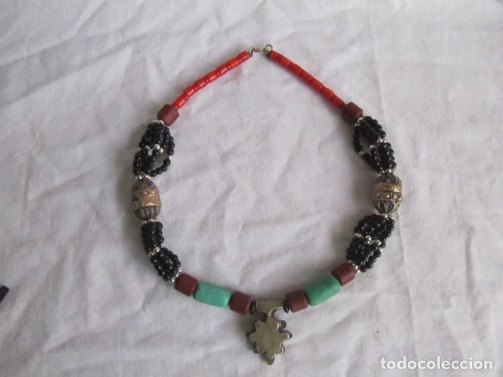 Joyeria: Gran collar &eacute;tnico vidrio y metal - Foto 11