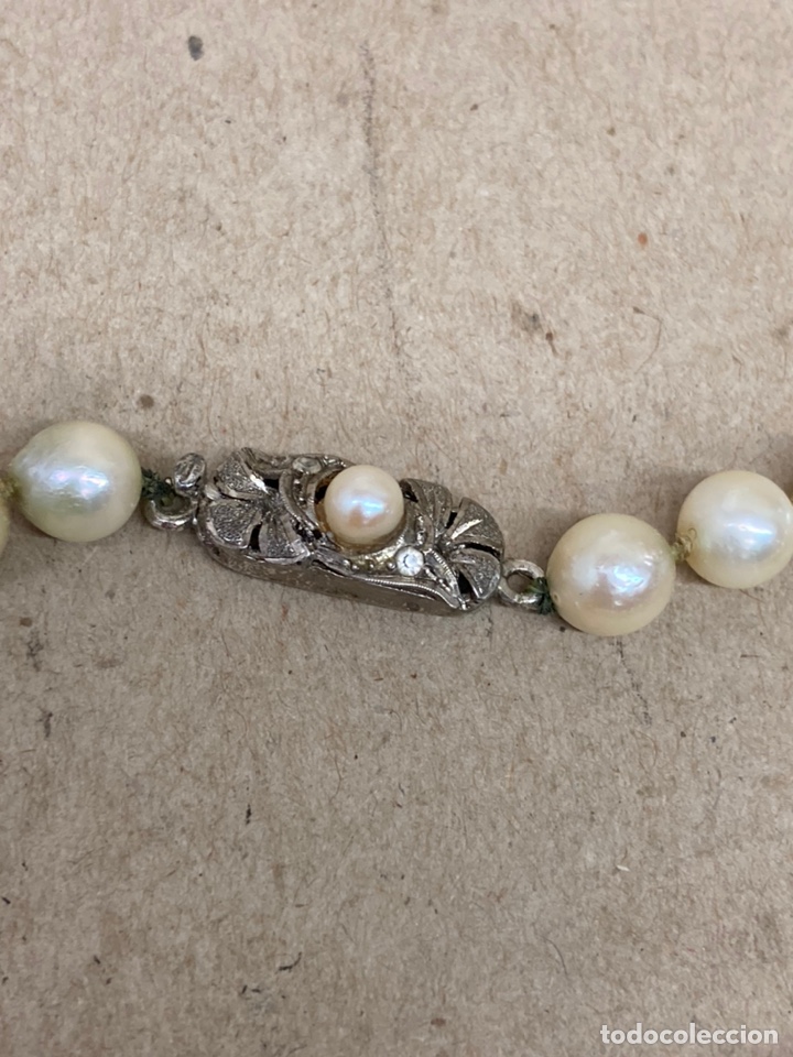 Joyeria: Colgante de perlas cierre de plata - Foto 2