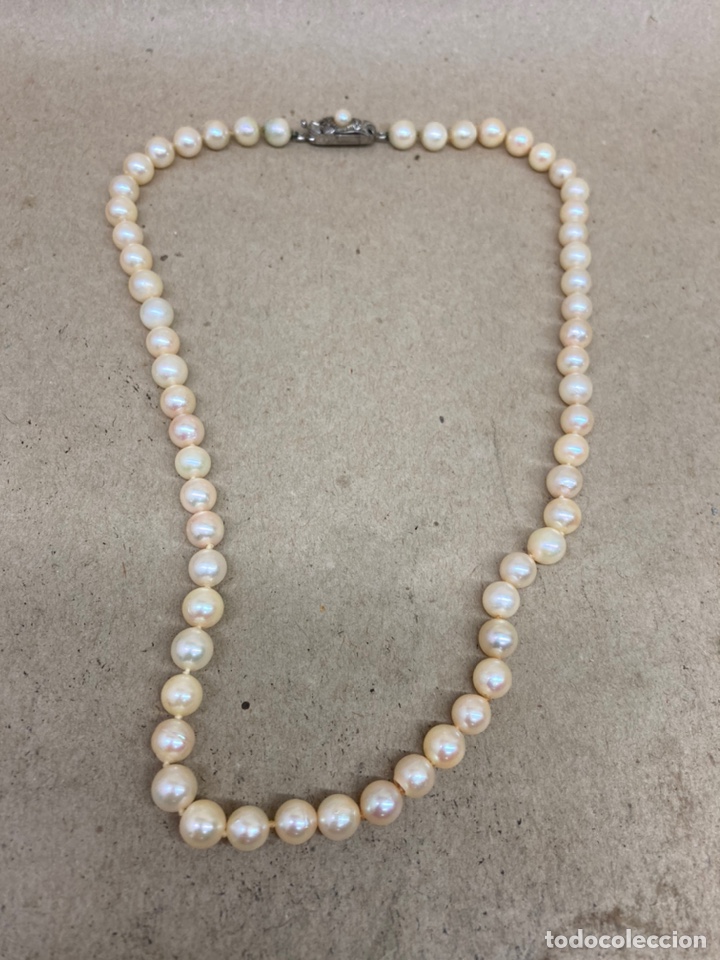 Joyeria: Colgante de perlas cierre de plata - Foto 1