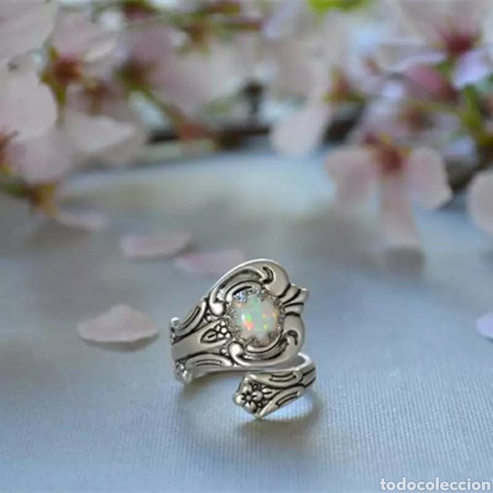 Joyeria: Anillo con piedra luna ENV&Iacute;O GRATIS! - Foto 4
