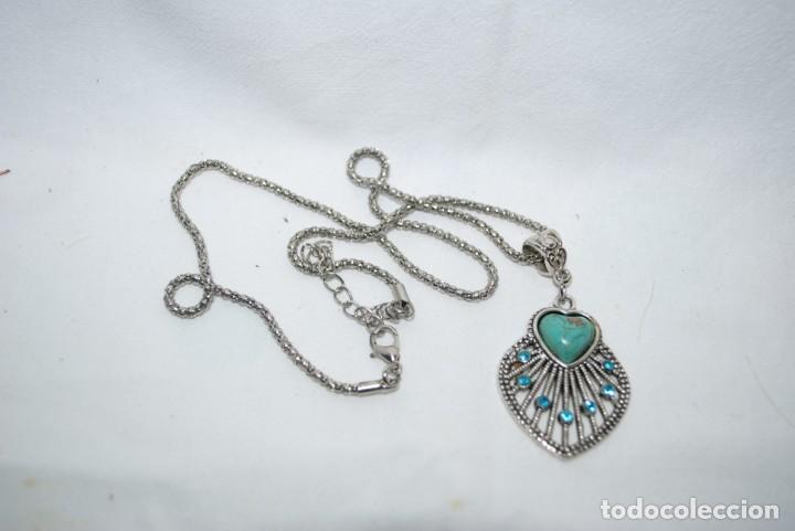 Joyeria: COLGANTE PLATEADO EN FORMA DE CORAZON. - Foto 1