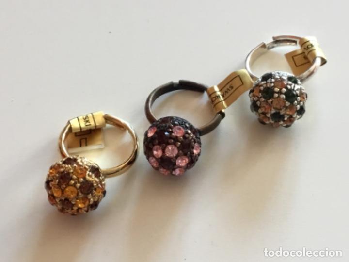 Joyeria: ANILLO DE CRISTAL VINTAGE.ABIERTO - Foto 4