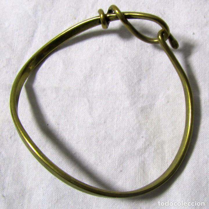 Joyeria: Pulsera de bronce fabricada en una sola pieza - Foto 1