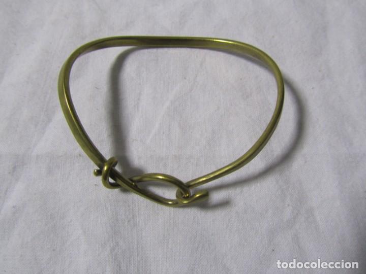 Joyeria: Pulsera de bronce fabricada en una sola pieza - Foto 3