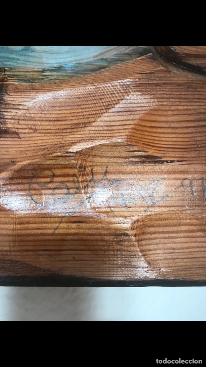 Joyeria: Cuadro tallado en madera CAIN - Foto 3