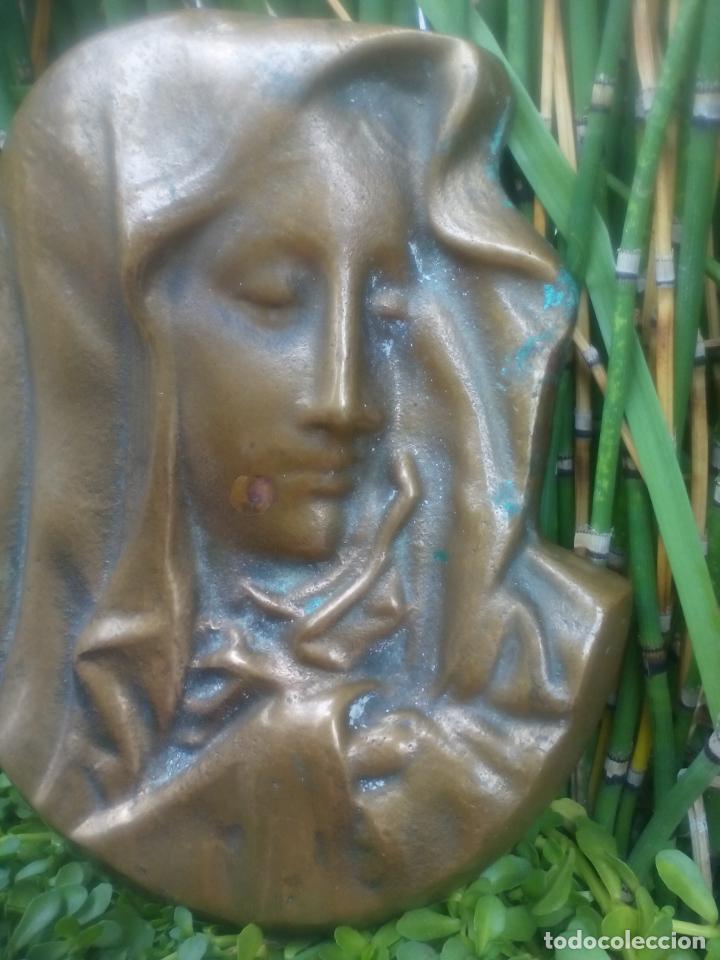 Joyeria: VIRGEN DE BRONCE. ART DECO - Foto 2