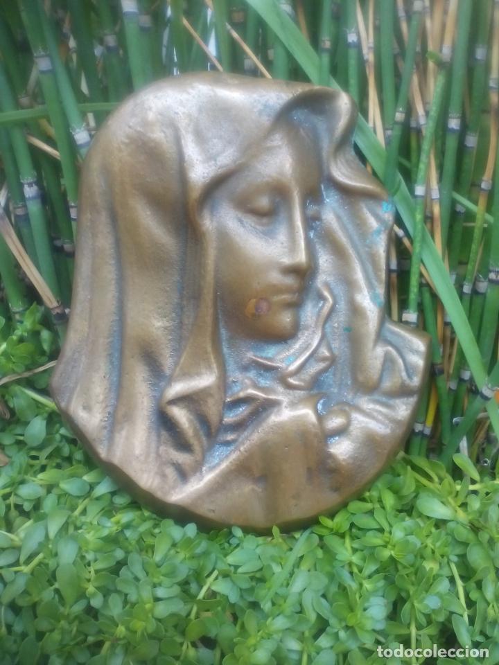 Joyeria: VIRGEN DE BRONCE. ART DECO - Foto 1