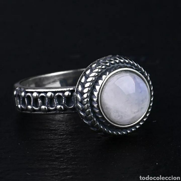 Joyeria: Anillo de Plata y Piedra Luna ENV&Iacute;O GRATIS!! - Foto 2