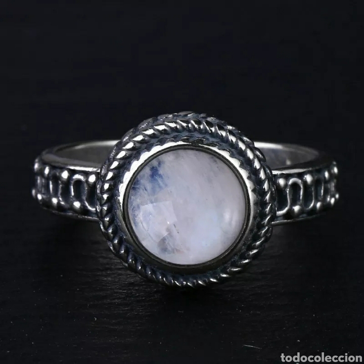 Joyeria: Anillo de Plata y Piedra Luna ENV&Iacute;O GRATIS!! - Foto 3